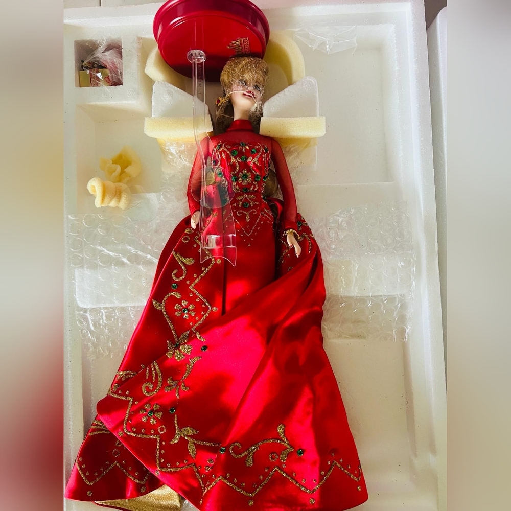 Vintage holiday gift holiday porcelain Barbie collection Barbie limited edition - Picture 5 of 14